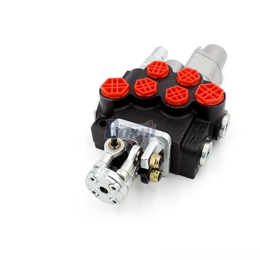 P40-G12-G38-OT-QTW Manual and Joystick 2 Spool Monoblock Directional Valve | Manufacturer & Global Supplier main image